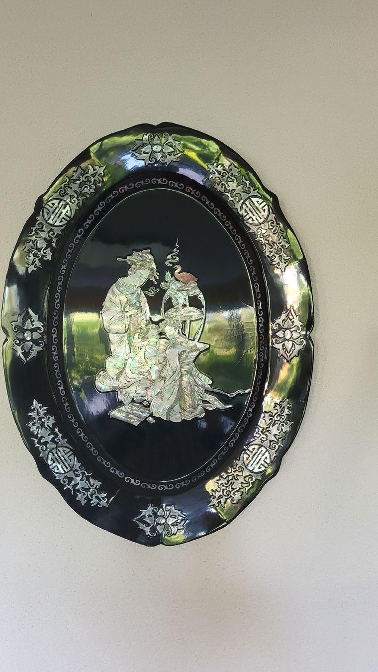 Foto & Immagini: Wandschmuck Perlmutt Intarsien  – Usato da Muttenz venduto da Igma