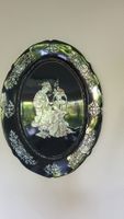 Wandschmuck Perlmutt Intarsien 
