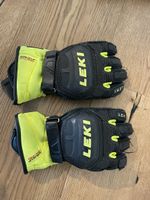 Leki Worldcup Racing Ski Gloves EU 5 ca. 9-12 JA - well used