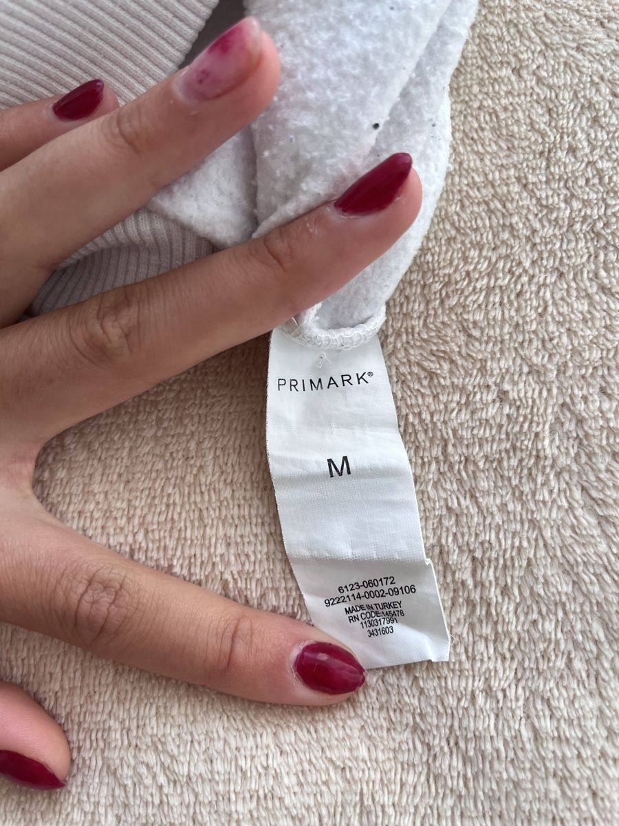 Primark Pullover & Sweatshirts: Weißer Hoodie von Primark, Größe M – Gebraucht aus Balerna von lillisfashion 7