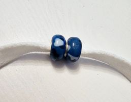 Neu! 2x Lochperlen Charm zum Basteln