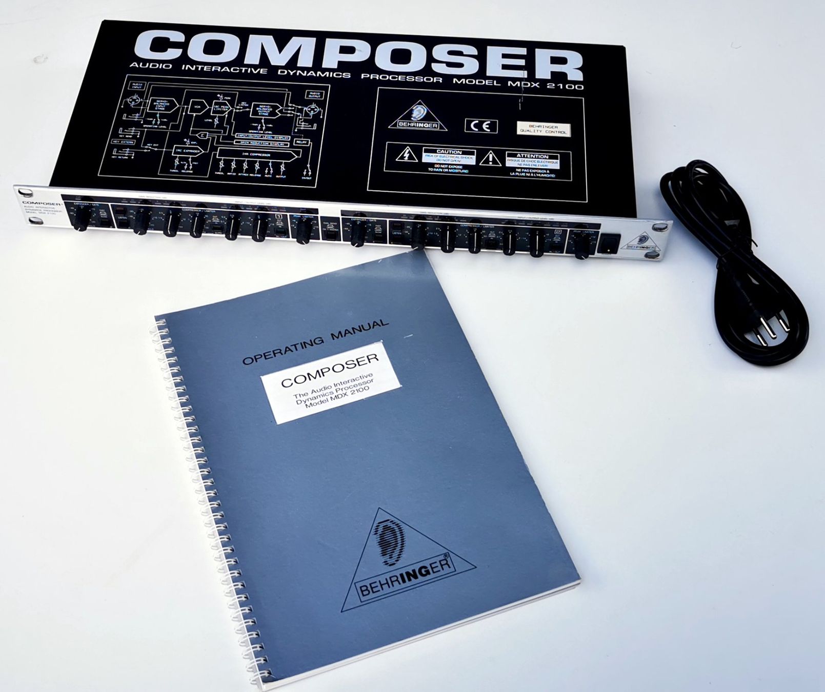 Behringer Equalizer: Behringer Composer MDX 2100 Dynamics Processor – Gebraucht aus Wohlen AG von Sreichmuth 1