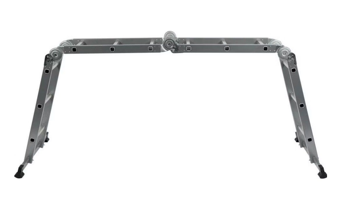 Echelles: Aluminium Multifunktionsleiter Teleskop Klapp-Leiter – D'occasion à Lupfig par Hasihopp 8