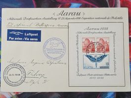 CL33 Enveloppe + Timbre Suisse 1938