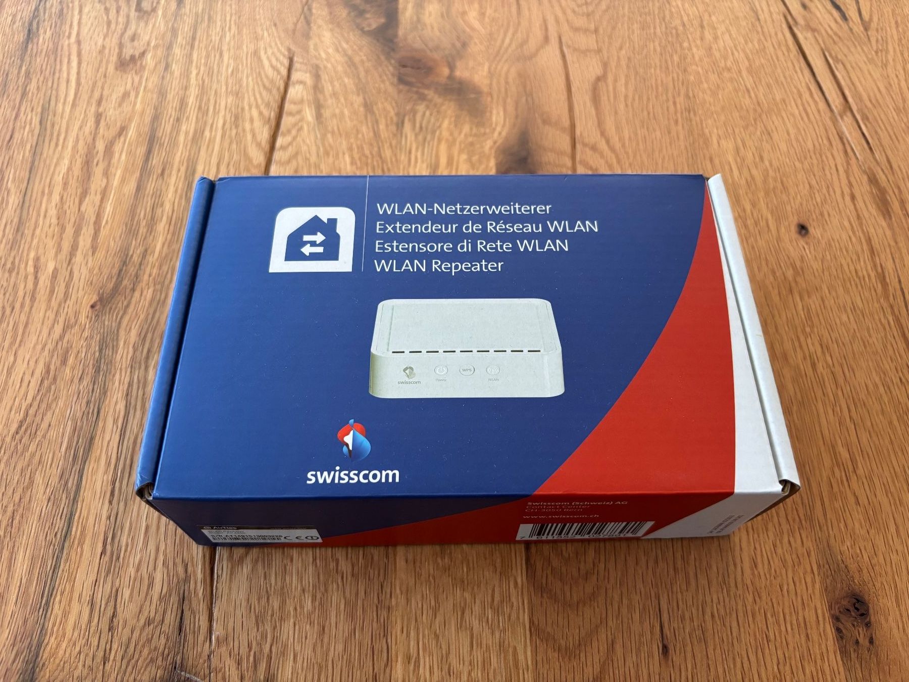 Swisscom WiFi: Swisscom WLAN Repeater / Verstärker / Netzerweiterer – Nuovo (secondo la descrizione) da Neunkirch venduto da liquidationen_8152