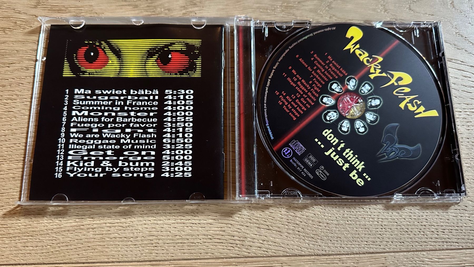 CD: Wacky Flasch - Don't think...just be - CD – Usato da Martina venduto da Chapuetschin 2