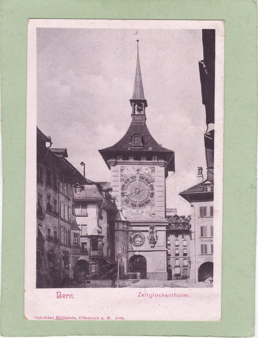 Cartoline postali: Bern Zeitglockenthurm – Usato da Herisau venduto da Lisegrat2008
