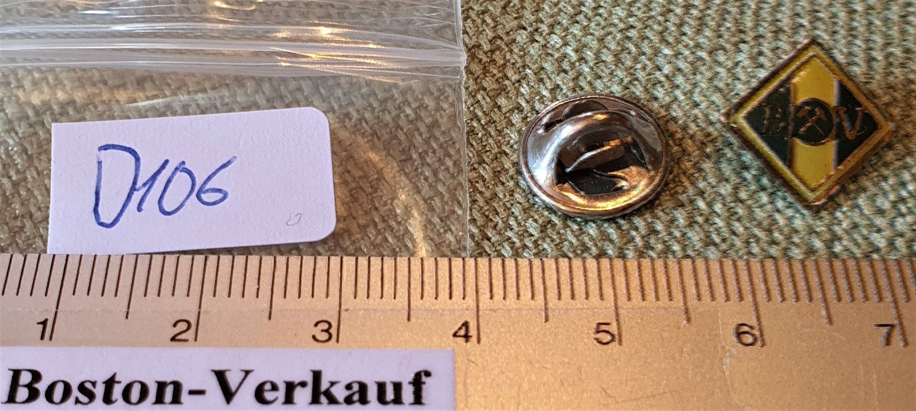 Placchette & Badge: D106 - Pin BXV oder BV Hammer Bergwerk? – Usato da Reinach BL venduto da Boston-Verkauf 4