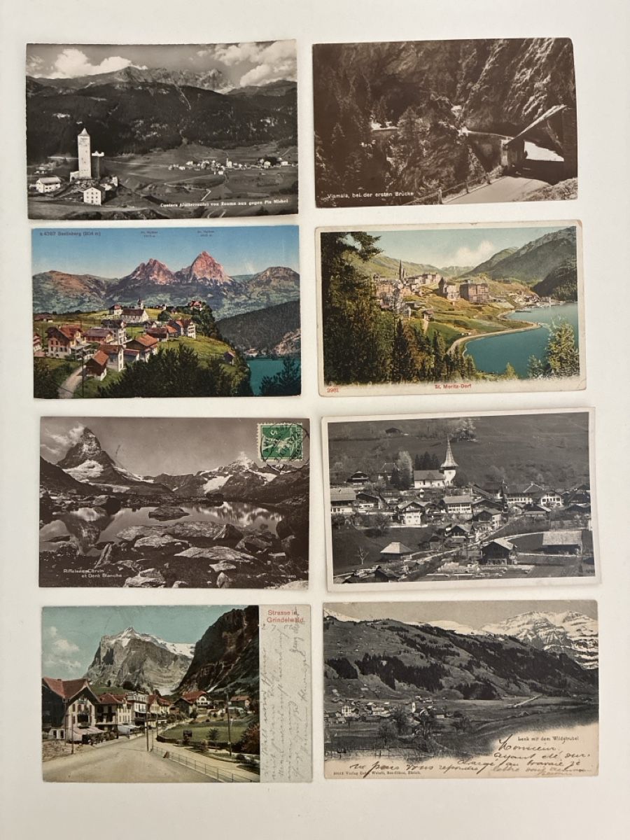 Cartes postales: 15 Ansichtskarten Schweiz Überraschungs Paket 2 – D'occasion à Oftringen par Cla.vD.74 2