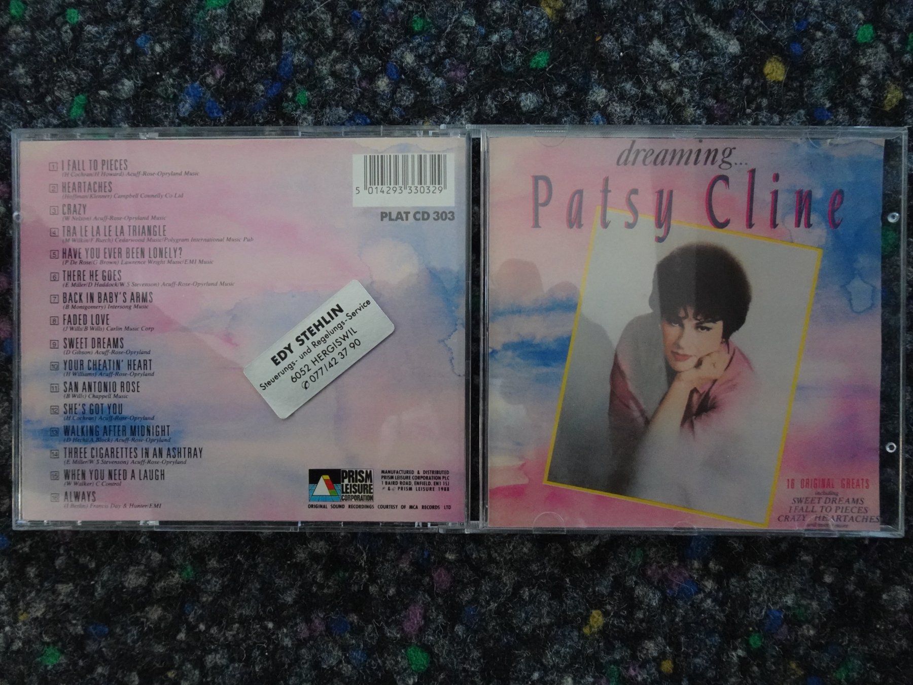 CD: CD : Patsy Cline – Usato da Lotzwil venduto da Kiddis
