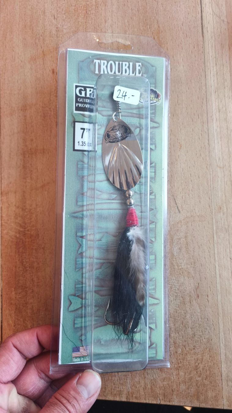 Köder: Musky Mania Trouble Spinner – Neu und originalverpackt aus Sarnen von sebalant 1