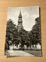 Alte Ansichtskarte mit Kirche, gebraucht, Rarität!