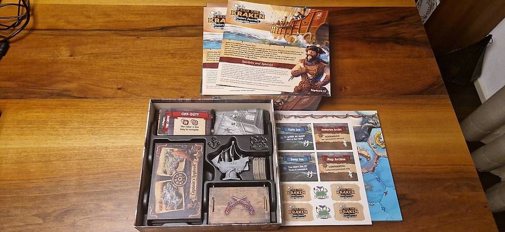 Spiele: Brettspiel: Feed the Kraken  Basic Edition - DE/EN – Neu und originalverpackt aus Bönigen von ste_mj7s 2