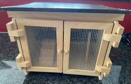 Hasenstall, Kleintierstall, Spielstall, aus Holz