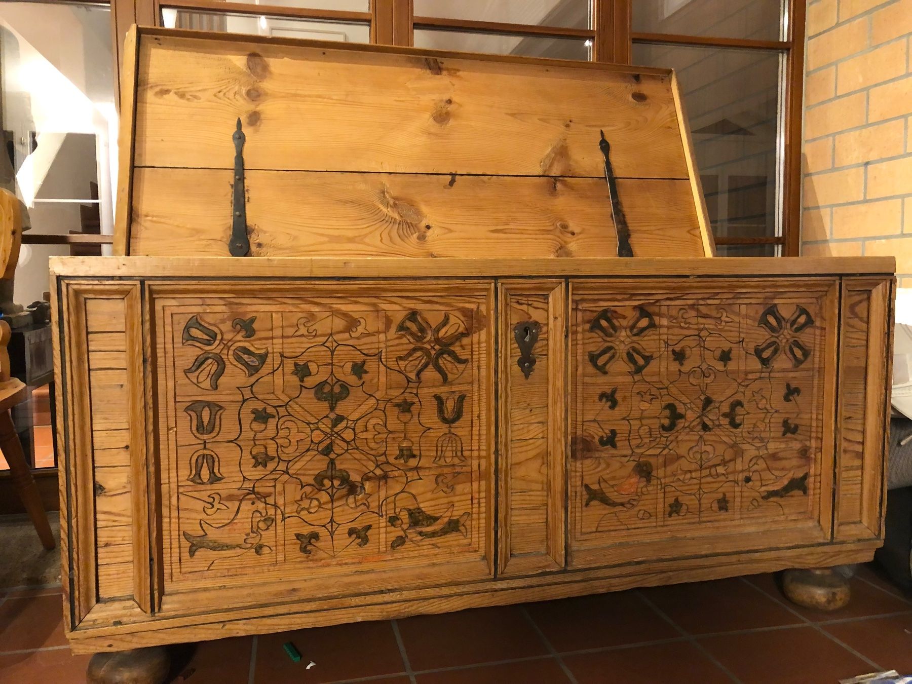 Truhen: Holz Truhe antik – Gebraucht aus Oberrieden von drd11 2