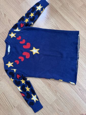 Maglione Stella McCartney bimba 6 anni fantasia stelle/cuori