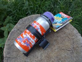 *Neu!* ELITE Velo ALU - TRINKFLASCHE mit Halterung