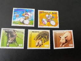 2004 ** STS + DIDI comics  postfrisch ZN 1125 1126 1130-1132