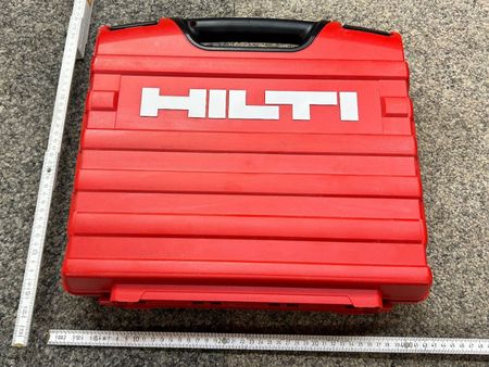 HILTI  Koffer Kunststoff Rot  LEER