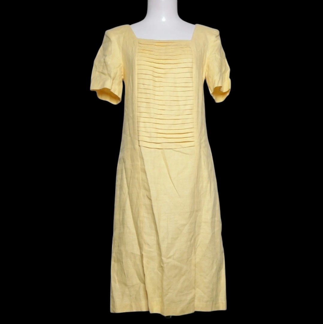Vestiti: Leinenkleid 100% Leinen Gr. 38 – Usato da Liestal venduto da Mas-Y-Mas