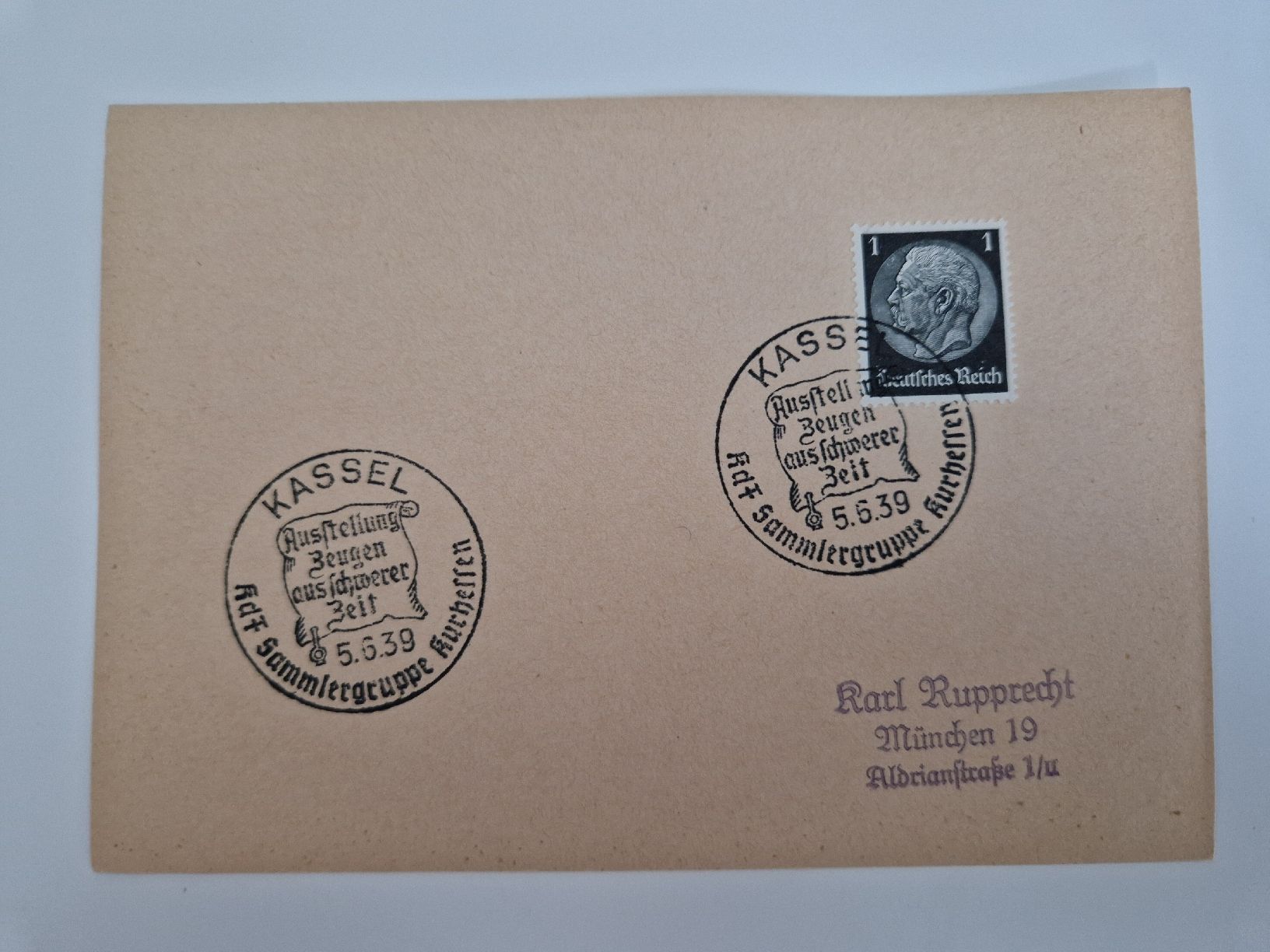 Alle Briefmarken: Deutsches Reich Briefmarke 1939 – Gebraucht aus St. Gallen von Enrico_SG
