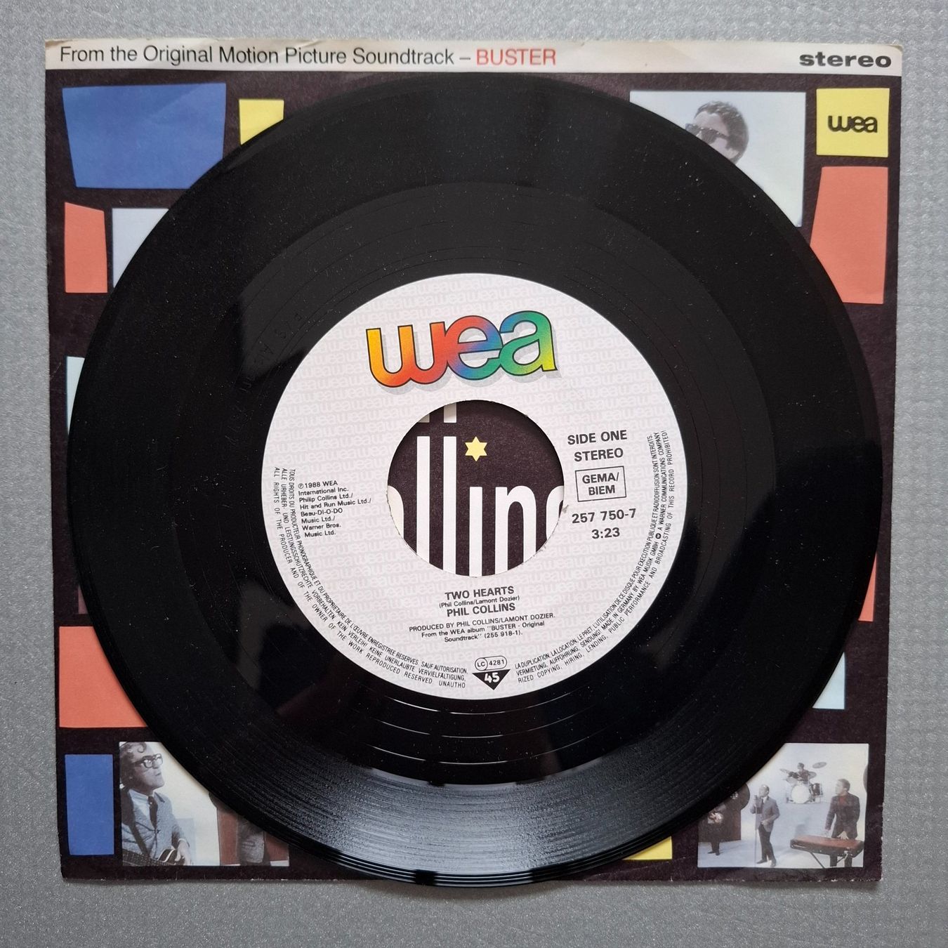 Dischi in vinile: Phil Collins - Two Hearts – Usato da Arbon venduto da pendulum 1