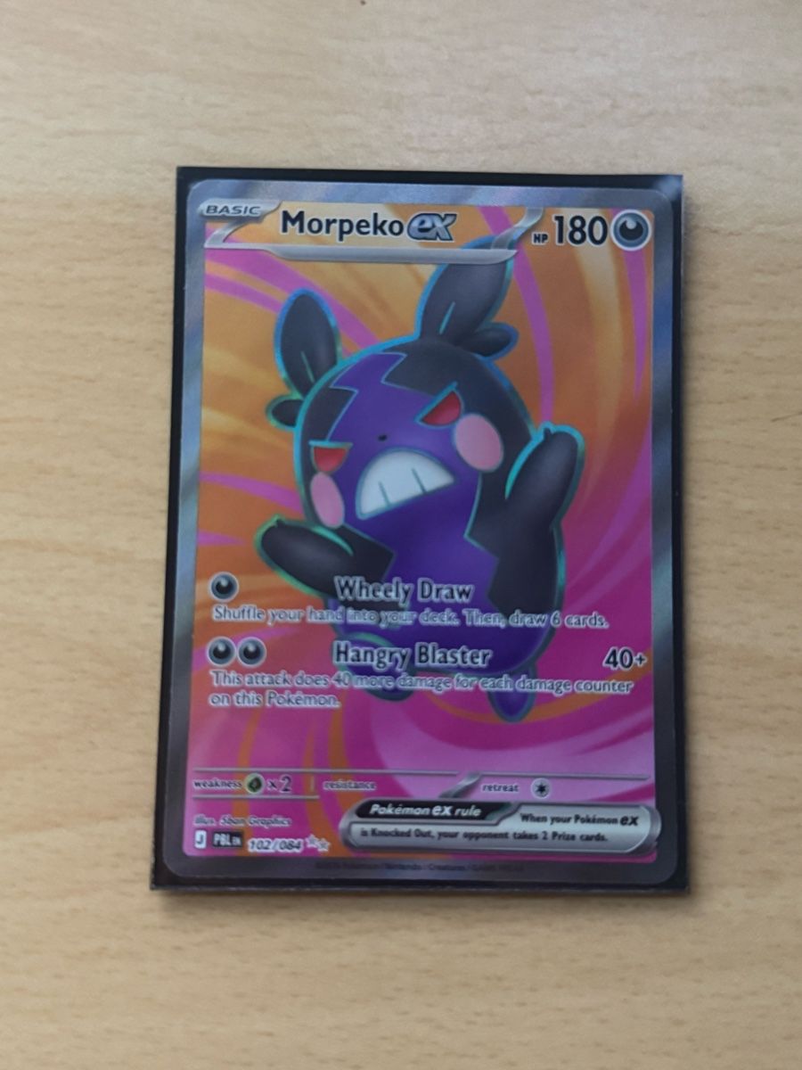 Pokémon Cartes à collectionner: Pitch Black Morpeko EX 102/084 ENG – Neuf avec emballage d'origine à Thônex par retrolovech