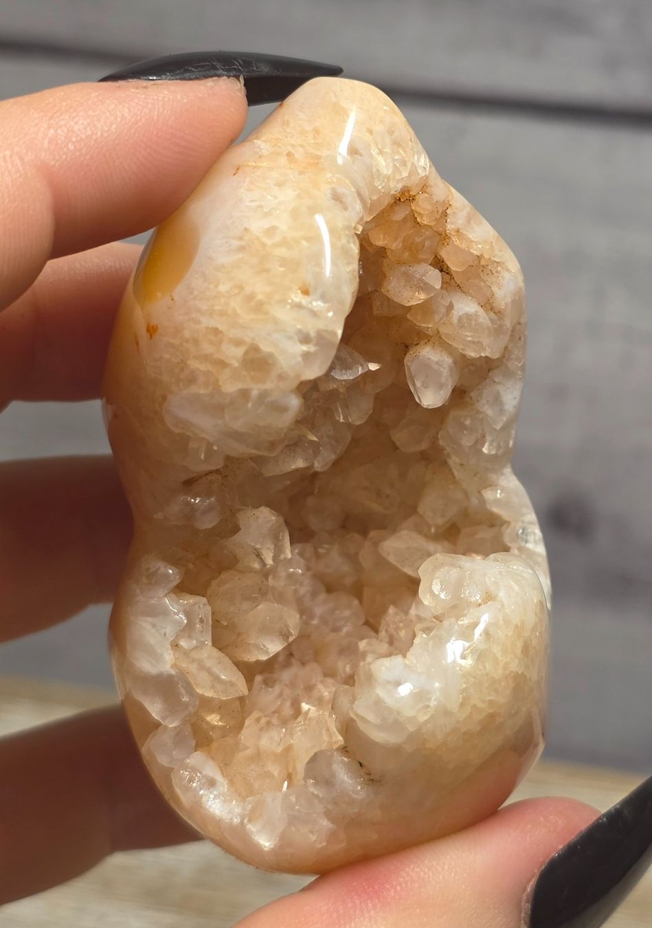 Minerali & Pietre curative: Karneol Achat Hulu 115g – Nuovo e nell'imballaggio originale da Matzingen venduto da Shay_Crystalz 1