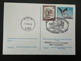 Österreich Postkarte Sonderstempel Garsten1990  (R665)