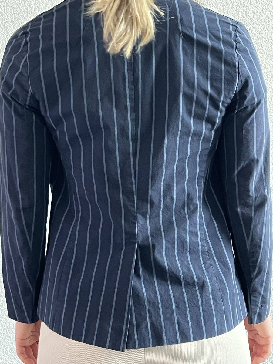 Max Mara Jacken: Marineblauer Damen Blazer, gestreift Gr. 36 – Gebraucht aus Zürich von yvispirig 3