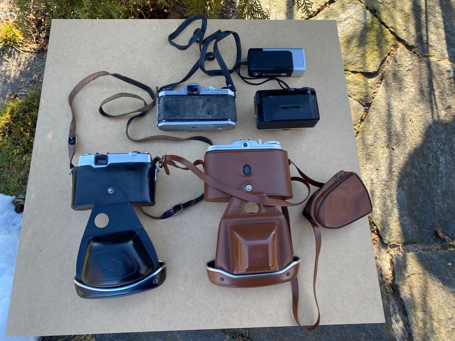 Fotocamera: 5 alte Kameras – Difettoso da Feldbach venduto da Olive1 8