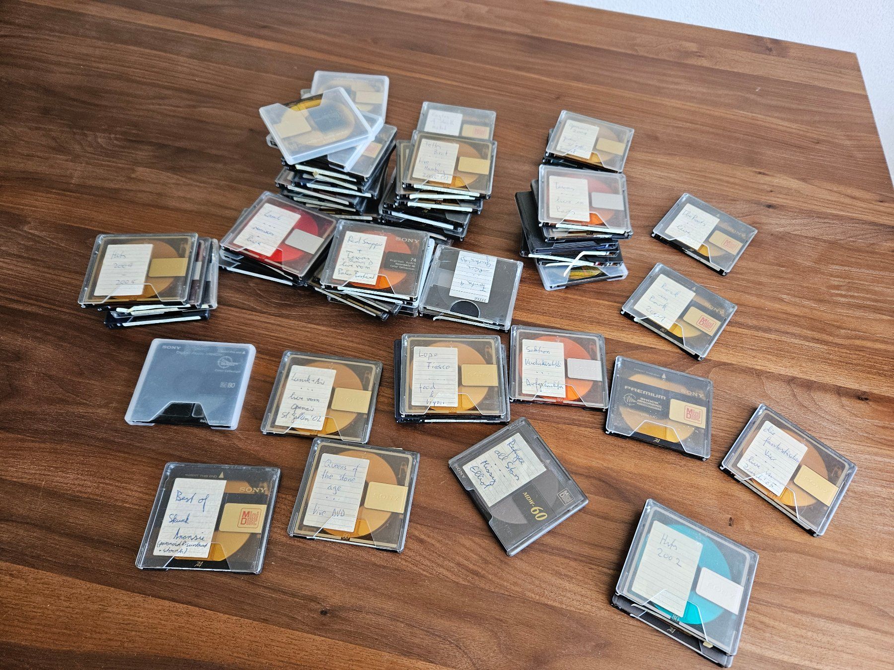 Minidisc: 61 Minidiscs bespielt – Usato da Liebefeld venduto da chr97f 1