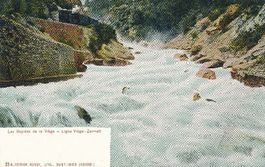 Zermatt - Ligne Viège-Zermatt Bahn BVZ FO + c1900