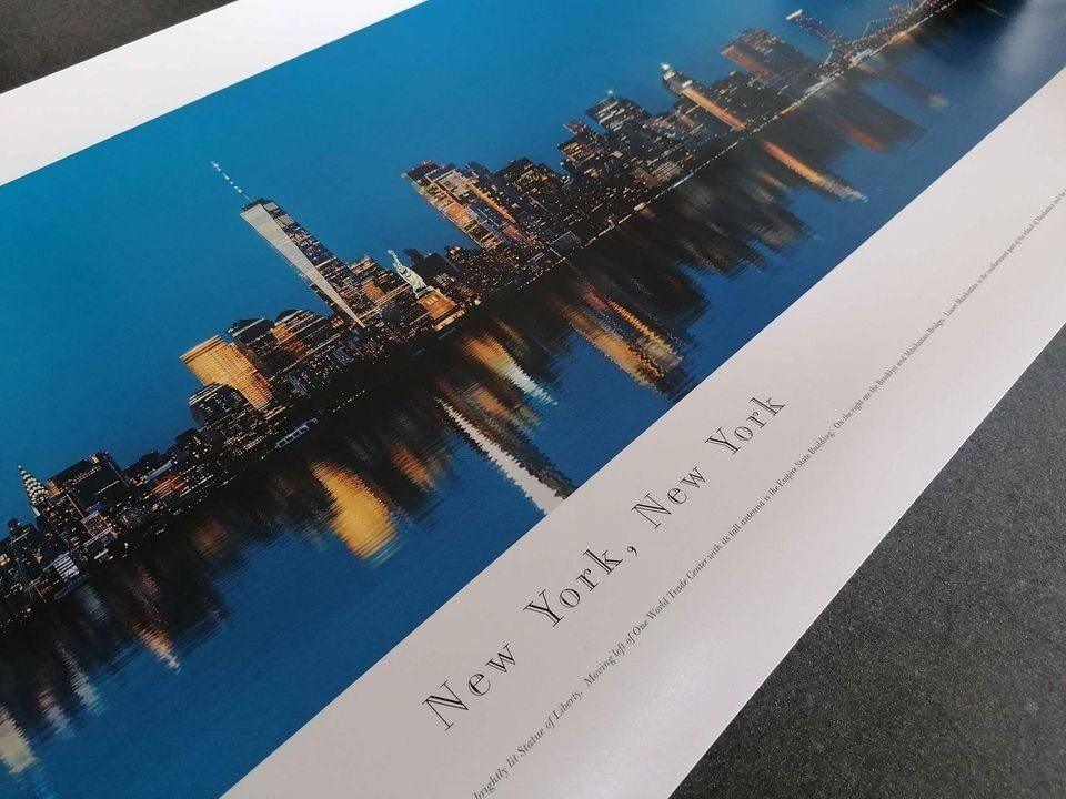 Foto & Immagini: Bild / Poster New York ca. 34x101cm – Nuovo (secondo la descrizione) da Nänikon venduto da Manta87 2