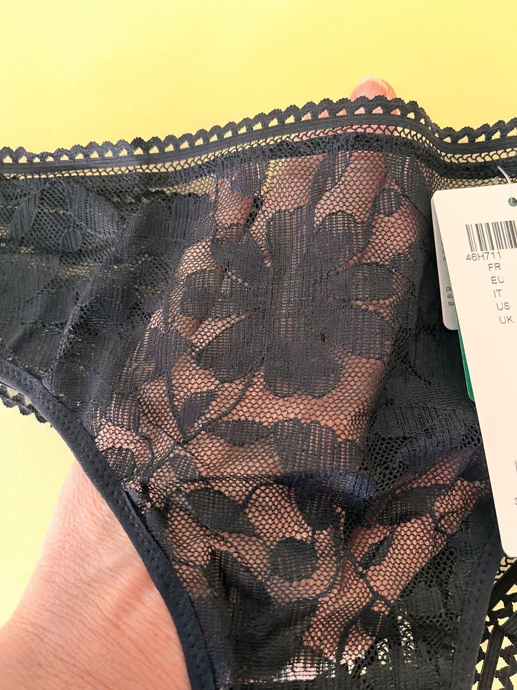 Passionata Altra biancheria intima: String, PASSIONATA, Grösse 40, Schwarz mit Blumenmuster – Nuovo e nell'imballaggio originale da Rudolfstetten venduto da gst_g7xl 1