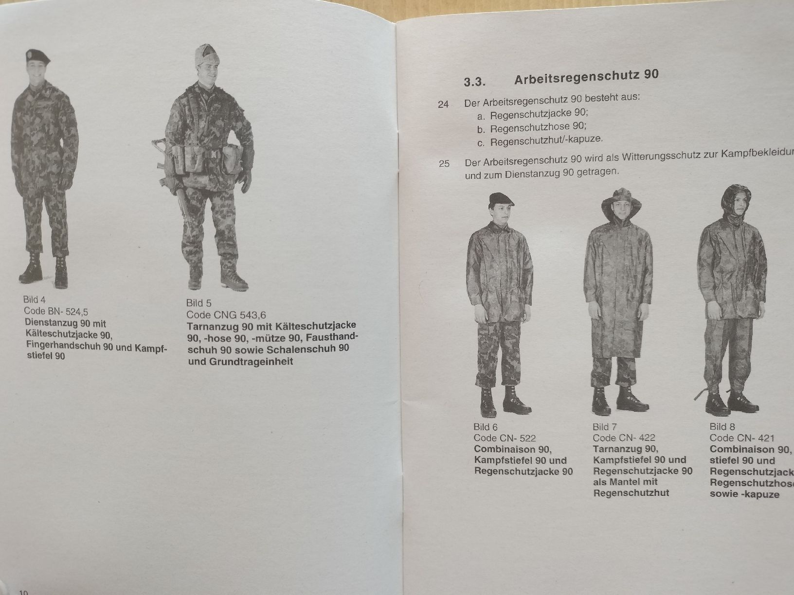 Libri: Schweizer Armee Militär, Kampfbekleidung 90 Büchlein – Usato da Schwanden Sigrisw venduto da cadieux71 3