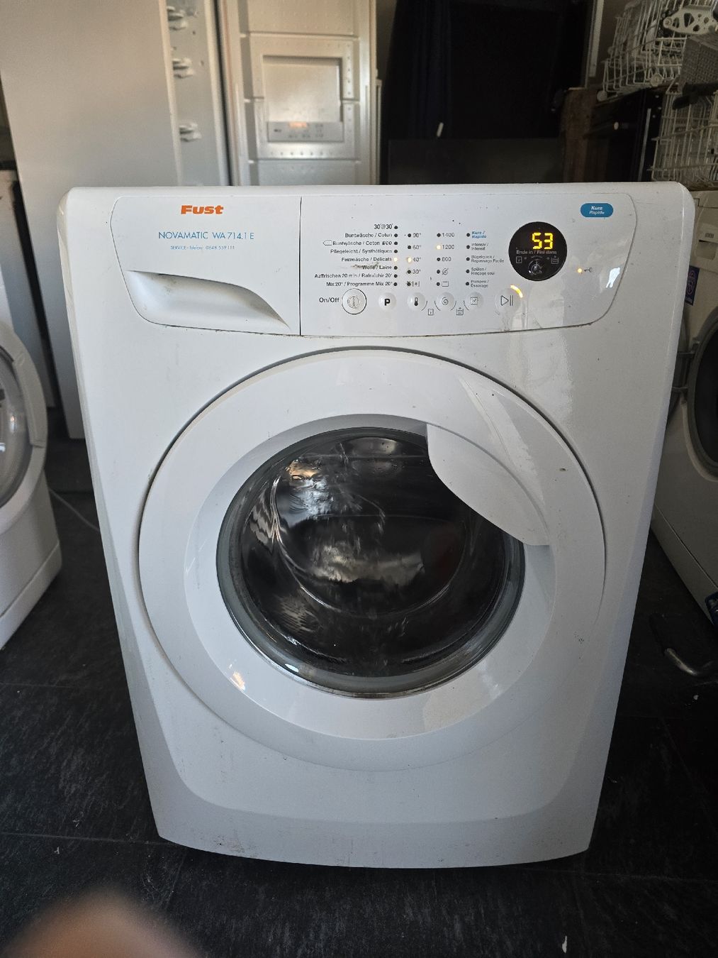 Novamatic Lavatrici: NOVAMATIC WA 714.1E.8Kg – Usato da Oberburg venduto da B-2