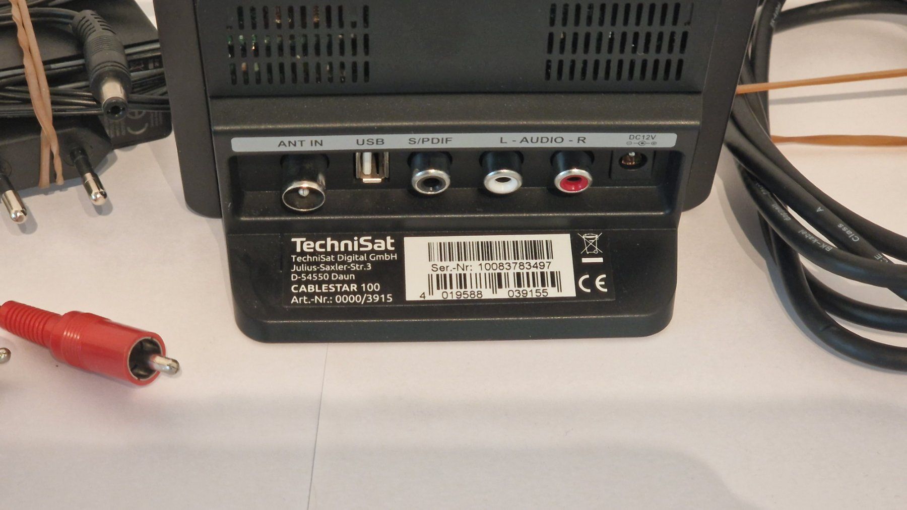 Technisat Ricevitori: Technisat Cablestar 100 – Usato da Neuenkirch venduto da B.-S. 1