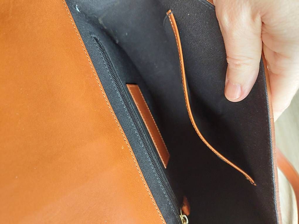 Sezane Borse da donna: Top! Sezane Claude Handtasche Leder – Usato da Zürich venduto da Julia0123 4