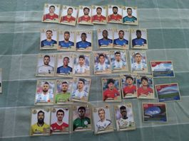 Panini WM 2018  GOLDEN EDITION Sticker Sammlung