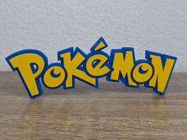 Logo "Pokémon" Imprimé 3D - Décoration Manga / Gaming