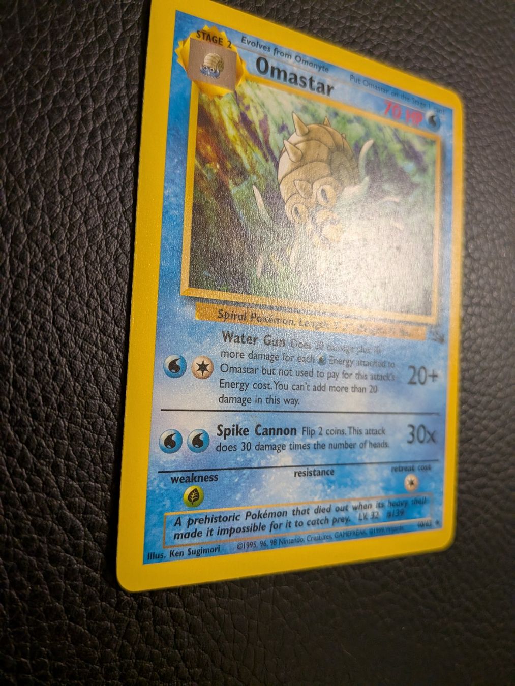 Pokémon Carte collezionabili: Fossil Omastar 40/62 Ab 1 – Usato da Paradiso venduto da Pkmn10 1
