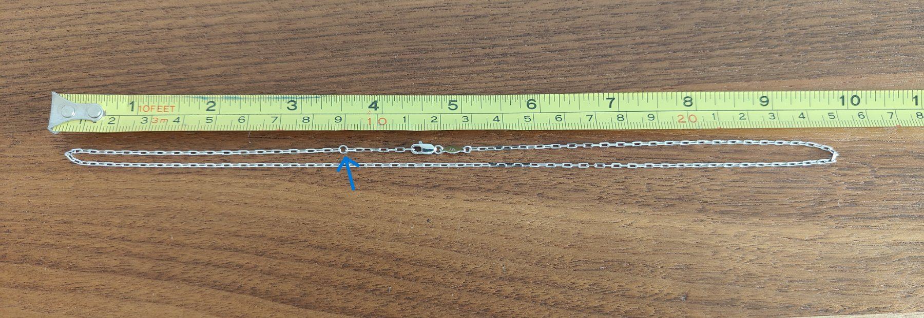 Catenine: Halskette, Pt950, Link, ca. 50cm – Nuovo e nell'imballaggio originale da Rümlang venduto da 21f 1