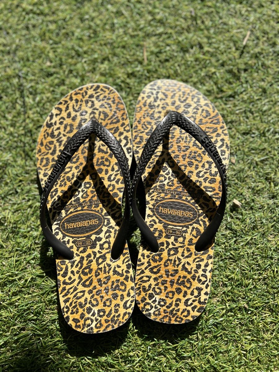 Havaianas Scarpe per ragazzi: Havaianas Flip Flops Leopard Print Size 29 – Usato da Horgen venduto da CarmenRL