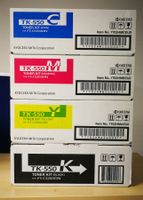 Kyocera Toner 4er Set TK-550K TK-550C TK-550M TK-550Y NEU