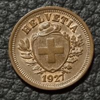 1 RAPPEN JAHR 1927 - SCHWEIZ / RAR