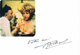 Jean Richard 1921-2001 Autogramm signiert Karte 10x15cm