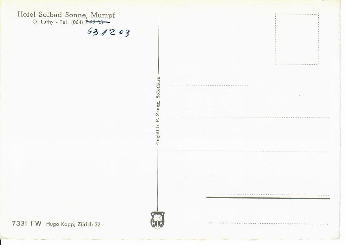 Cartes postales: Mumpf – D'occasion à Hochdorf par Ziegel-16 1