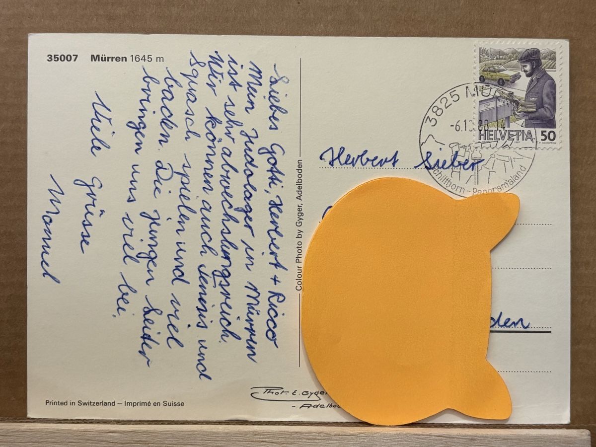 Cartoline postali: AK von Mürren – Usato da Rümlang venduto da Kartenpost1 1