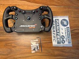 CSL Elite Lenkrad McLaren GT3 V2 + QR1 Quick release Adapter